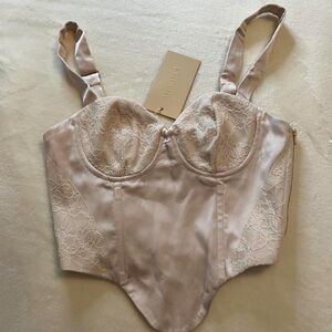 NWT MESHKI CORSET TOP XS